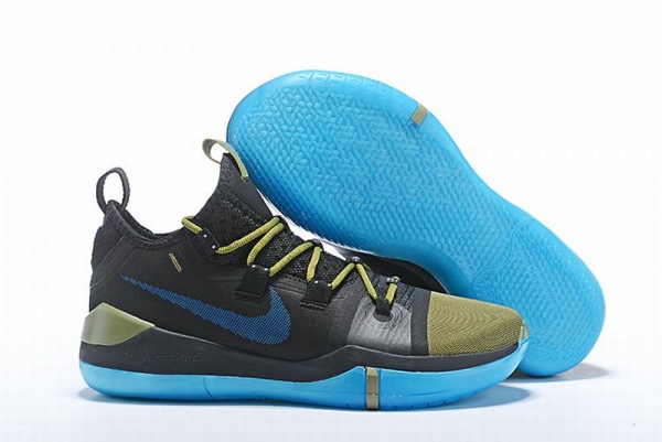 Nike Kobe AD EP Shoes Black Yellow Blue