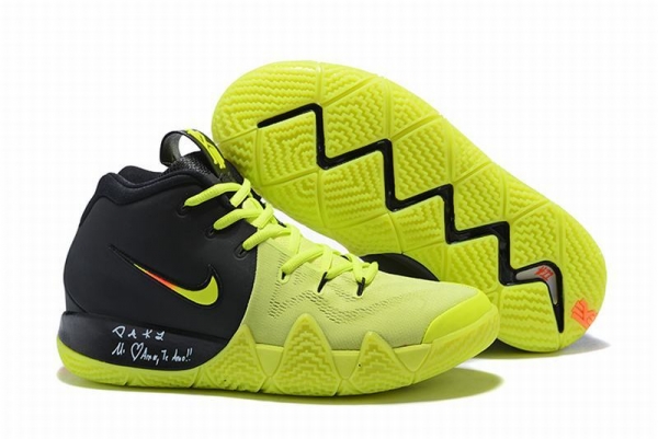 Nike Kyire 4 Fluorescent Green Black Fluorescent Green-logo